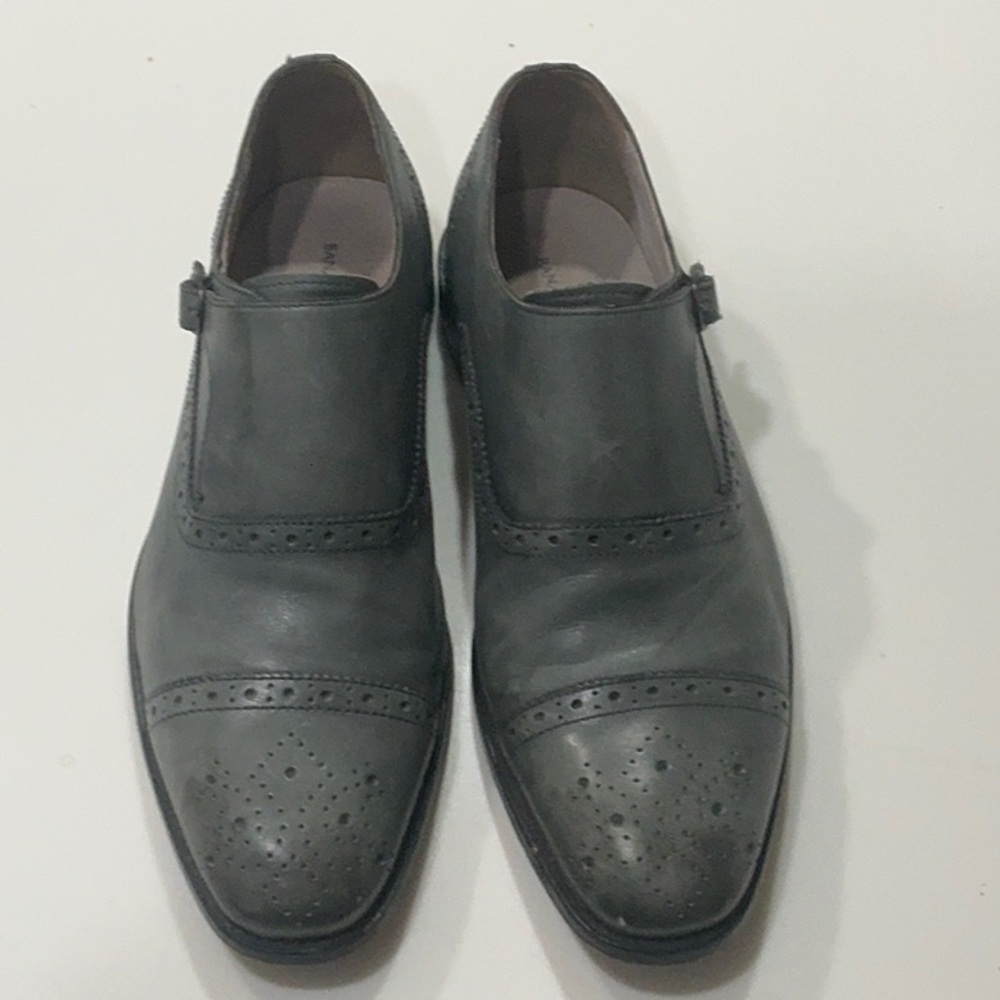 Banana Republic Gray Oxford Shoes Elegant Design